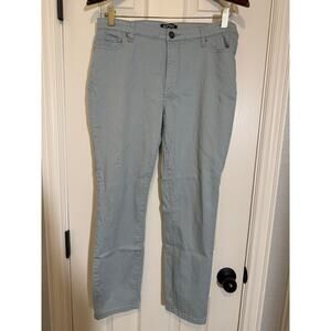 Buffalo David Bitton Skinny Jeans 10/30 Sage Green Mid Rise Ankle Grazer Stretch